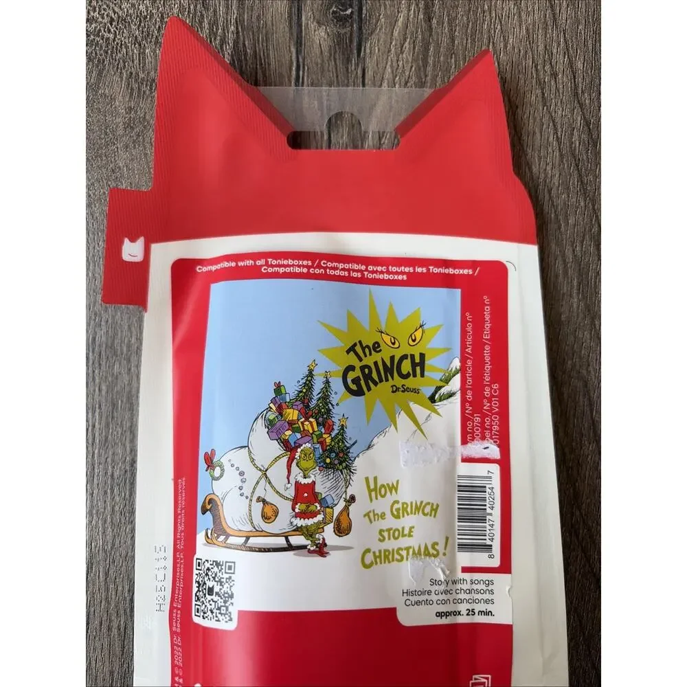 Tonies Character - The Grinch: How The Grinch Stole Christmas (SEALED—READ)